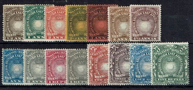 Image of KUT-British East Africa SG 4/19 MM British Commonwealth Stamp